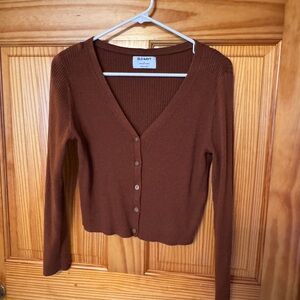 Old Navy Women's Brown Cardigan